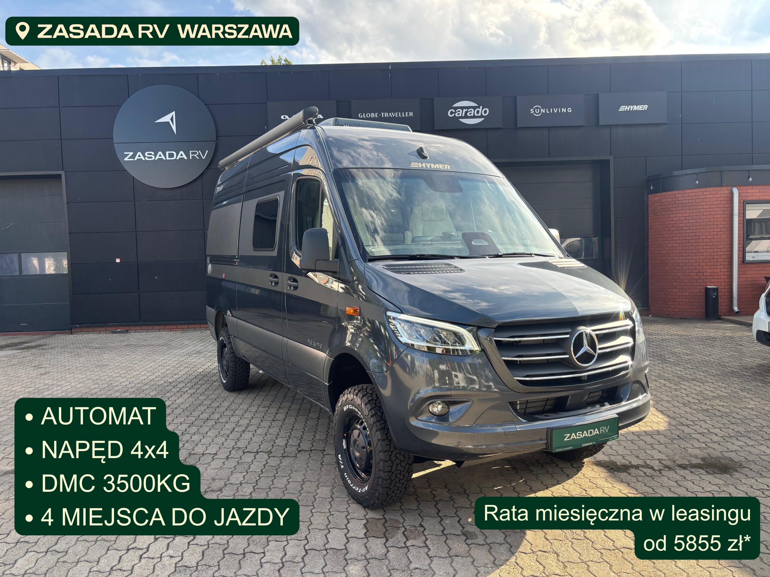 Ogłoszenie - Hymer Grand Canyon S 600 4×4