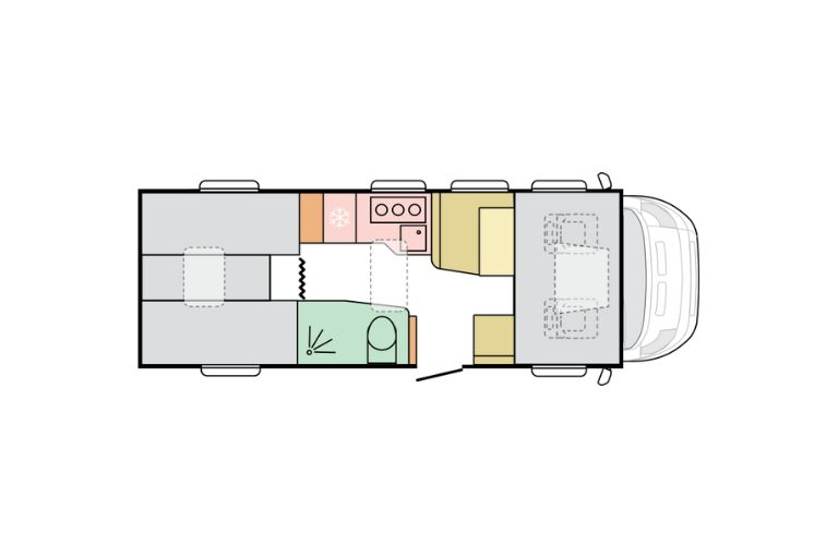 Galeria Adria Coral XL 660 SL