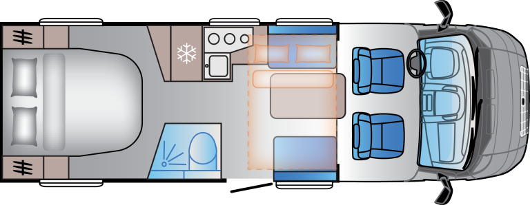 Galeria Sun Living by Adria S 72DC